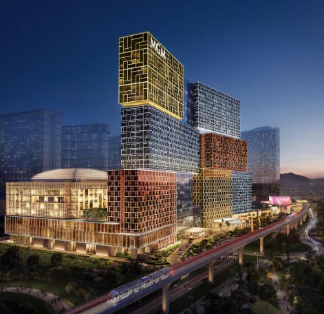 澳門美高梅酒店 (MGM COTAI)（圖片來源︰澳門美高梅酒店）