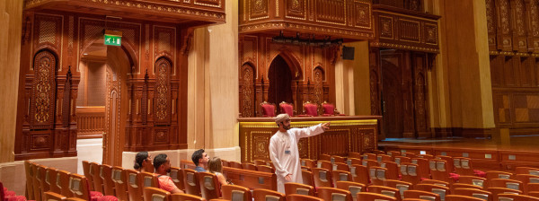 皇家歌劇院（圖片來源︰Royal Opera House Muscat）https://rohmuscat.org.om/en/Pages/default.aspx