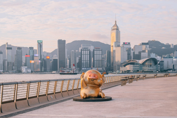 尖沙咀海濱長廊/星光大道睇煙花（圖片來源︰FB@香港星光大道 Avenue of Stars Hong Kong）