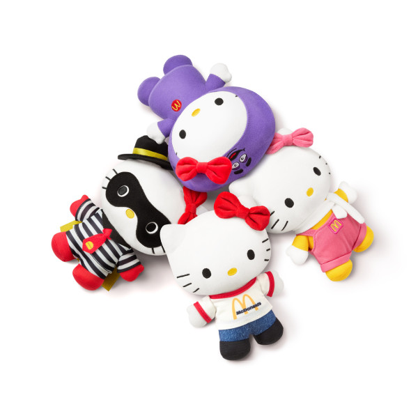 麥當勞 x Hello Kitty 復刻版毛公仔套裝