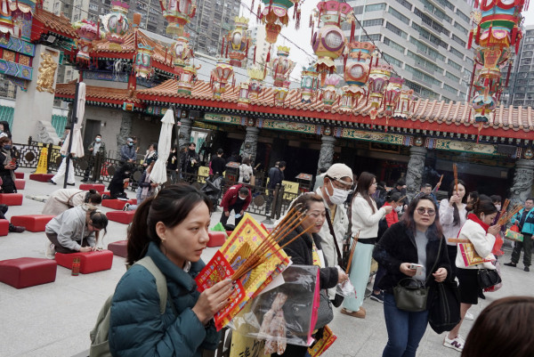 黃大仙祠公布新年頭炷香參拜安排（資料圖片）