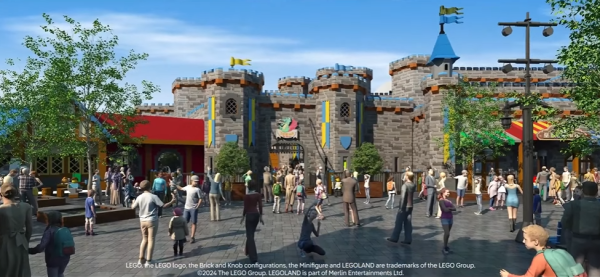 上海Legoland︰樂高城堡(圖片來源︰上海樂高樂園度假區概念宣傳片截圖) 上海Legoland︰樂高城堡(圖片來源︰上海樂高樂園度假區概念宣傳片截圖)https://www.youtube.com/watch?v=reQ9jiJchEY&t=31s