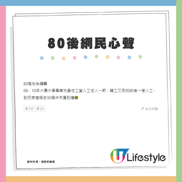 90後苦呻係「最慘一代」1個原因大受困擾？網民心酸反駁「80後更加慘」