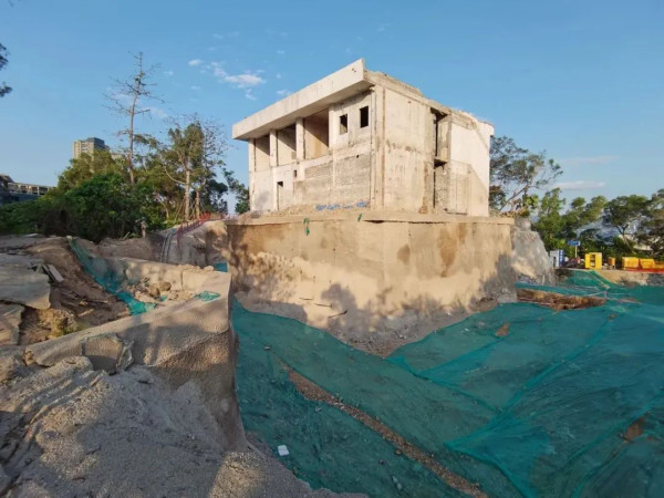  ▲保留的微波通訊站原始結構©URBANUS都會實踐(圖片獲「深圳微時光」授權使用) 