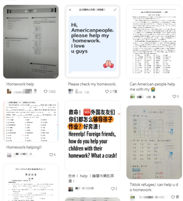 小紅書變TikTok難民「收容所」留言惹爆笑？內地網民$1美金幫改中文名/狂問英文功課