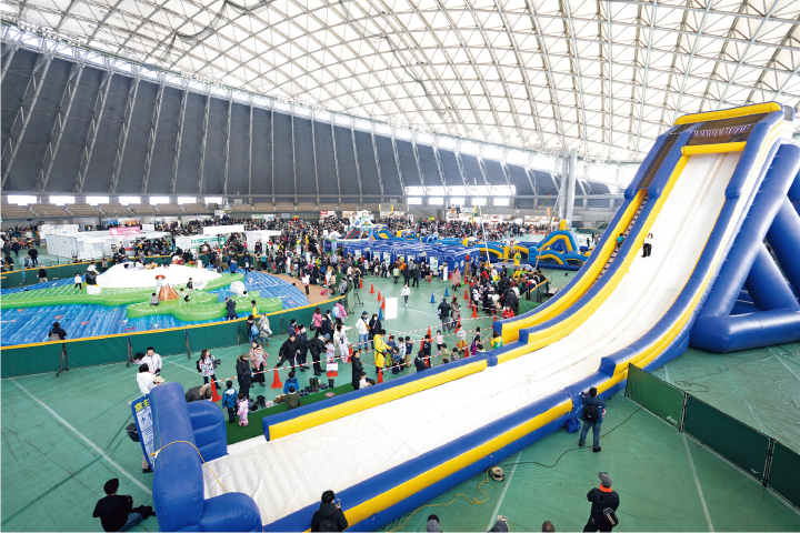 TSUDOME室內會場（圖片來源：さっぽろ雪まつり）