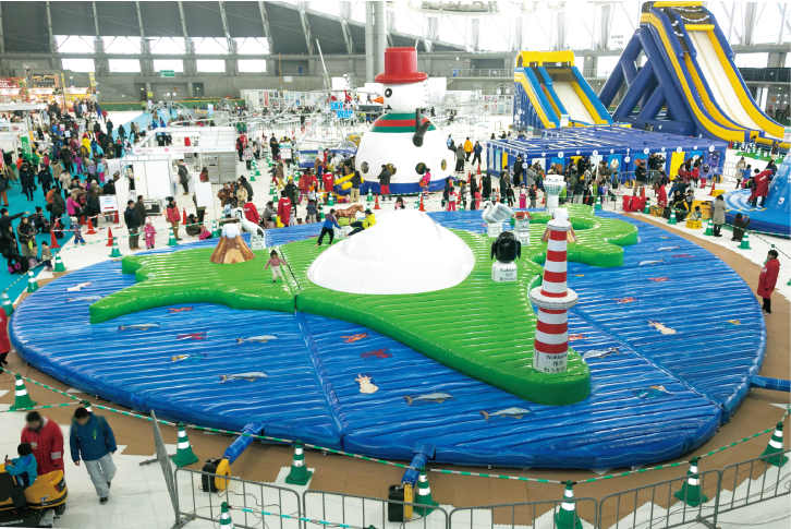 TSUDOME室內會場（圖片來源：さっぽろ雪まつり）