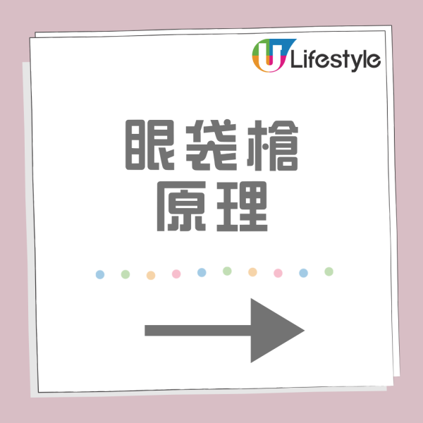 眼袋槍原理效果