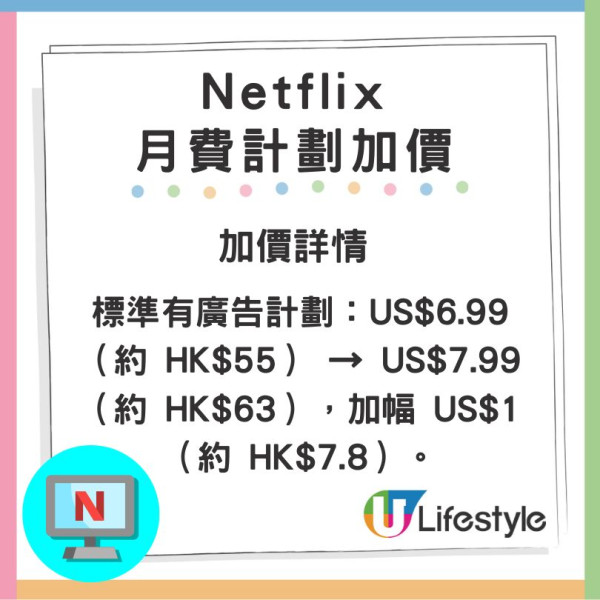 Netflix加幅高達16%! 美加多國3大月費調漲 香港未知會否跟隨