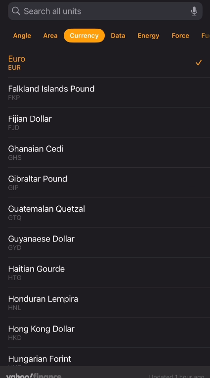 IPhone驚現秘密貨幣轉換器 無須上網 4步驟秒速換算各國貨幣 