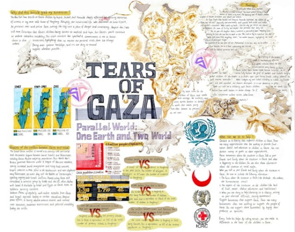 Sabrina去年初在《紐約時報》 (The New York Times)以一篇名為 聲夢小花畫作於法國羅浮宮展出 趙紫諾年僅16歲!音樂藝術天份一樣高