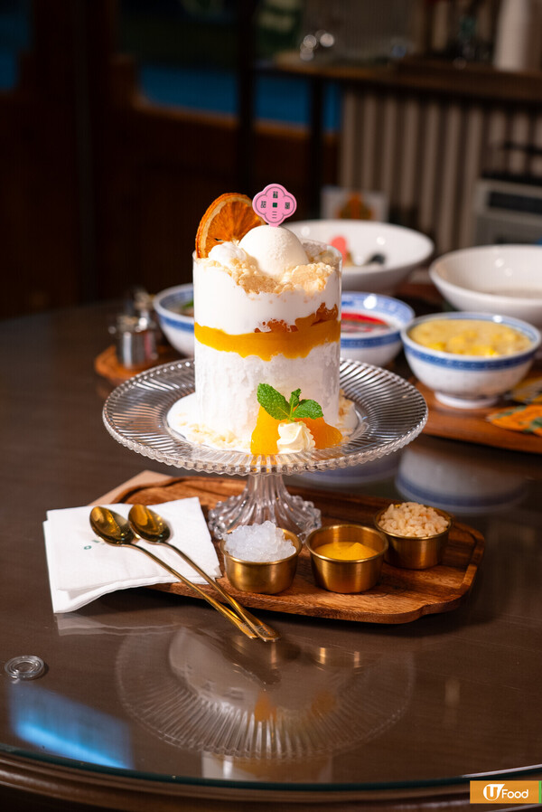 銅鑼灣新開復古老派甜品店  茅台布丁／牛奶燉花膠／瀑布打卡刨冰