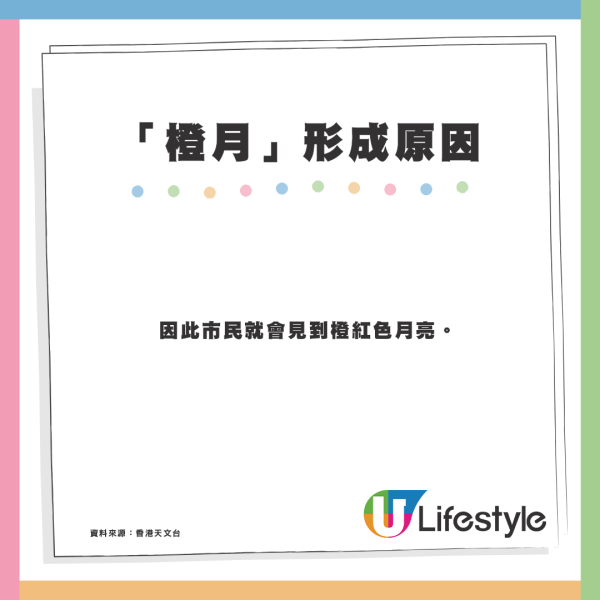 維港夜空現超靚「橙月」天文台拆解月亮變橙紅色原因