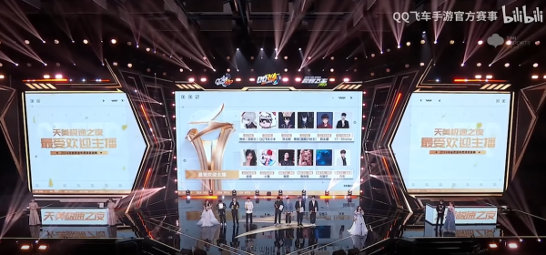 內地遊戲主播現身頒獎禮 重量級真身震驚全場觀眾粉絲及網民