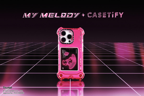 CASETiFY聯乘My Melody推出Y3K手機殼！霓虹粉紅炫彩/金屬粉紅色腕帶！$279起入手Melody手機配件