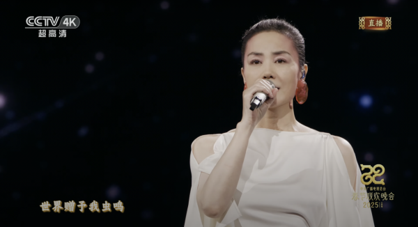 王菲激罕現身春晚 網民大讚被靚聲「超渡」！髮際線腮紅妝登熱搜料掀潮流 