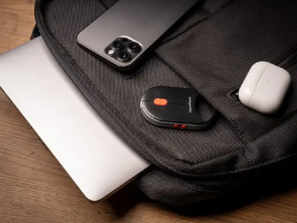 日本眾籌 CapacMouse Pro 滑鼠 重量 30g Size 如同車匙