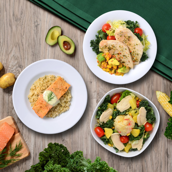 IKEA 餐廳｜2月限定全新菜式 香草慢煮雞胸配芒果牛油果莎莎/BBQ 三文魚柳配椰菜花碎薄荷乳酪醬/菠蘿雞肉薯仔羽衣甘藍沙律