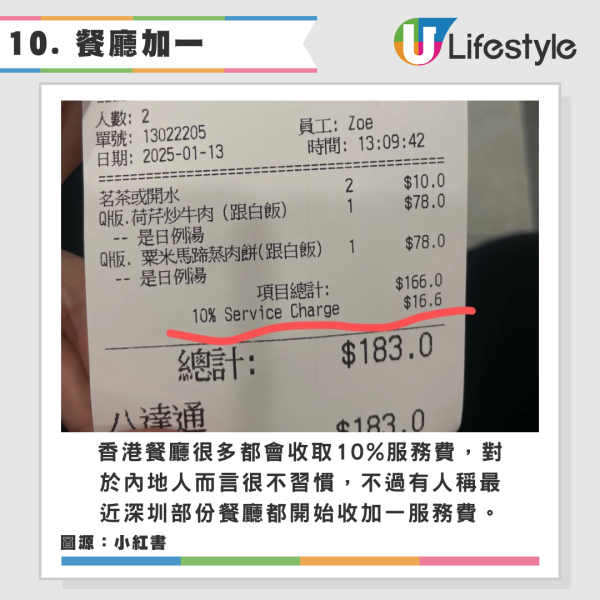 內地網民16個一看就很「香港」的事物 姜濤/加一服務費/垃圾桶/ICAC 