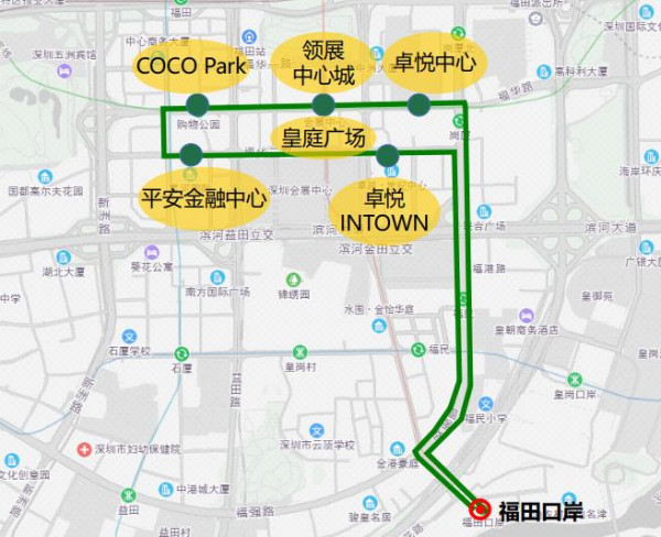 深圳福田口岸開放時間/交通方法/免費巴士/酒店推介 附福田口岸過關後地鐵沿線景點