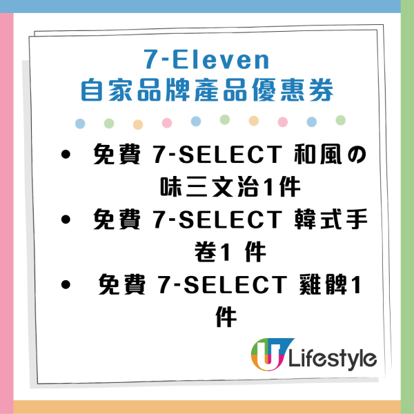 7-Eleven「最喜愛便利品牌選舉」！投票送優惠券 免費三文治／韓式手卷／雞髀！大獎贏iPhone 16 Pro！附投票方法