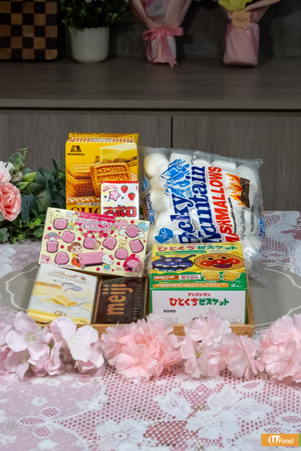 簡單3步可愛情人節朱古力食譜    人仔被鋪S'more烤棉花糖朱古力夾心餅