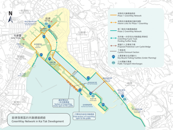 啟德第二段共融通道正式開放！長約500米飽覽維港海景