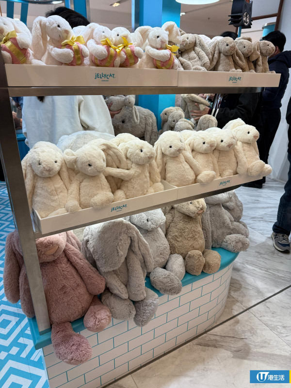 Jellycat 香港快閃店登陸銅鑼灣連卡佛！逾300款毛絨玩偶 即睇香港獨家限定款式