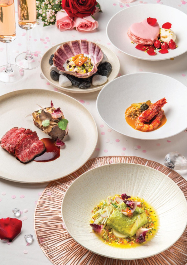 WATERMARK 三面環海飽覽維港天際  期間推「Love On the Water情人節菜單」 