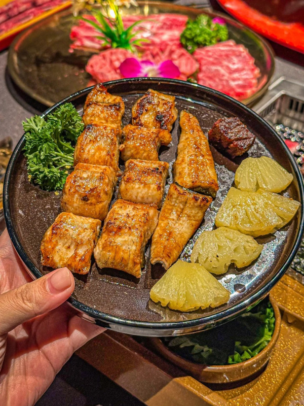 蒲匠・和牛燒肉蒲燒活鰻放題（圖片來源：小紅書＠就只吃一口）