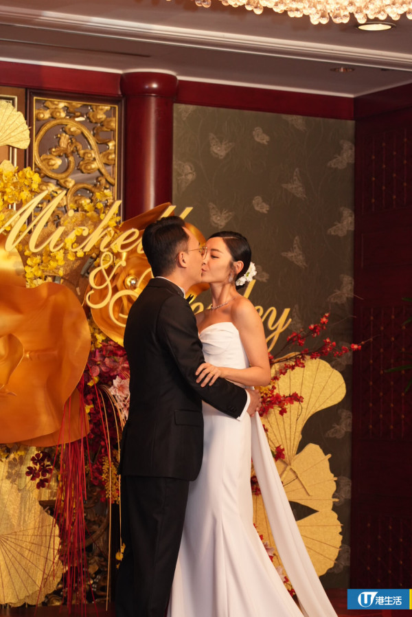 衛詩雅結婚｜衛詩雅今日大婚之喜撓爸爸手出嫁 一襲婚紗步入教堂流幸福眼淚