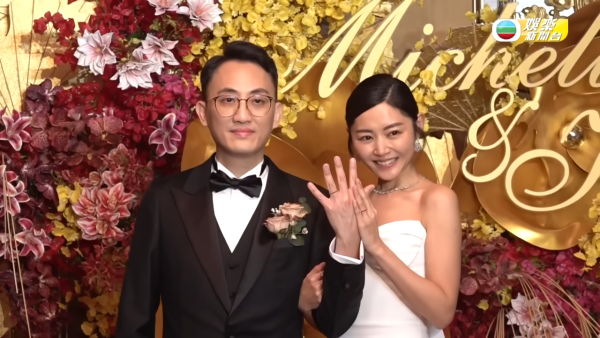 衛詩雅結婚｜醫生老公婚禮愛的宣言曝光 10字深情表白衛詩雅定終身