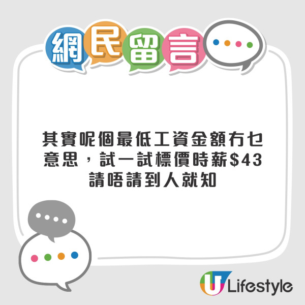 打工仔最低工資上調至$42.1！加了$2.1最快5月起實施 網民︰食個早餐都未必夠