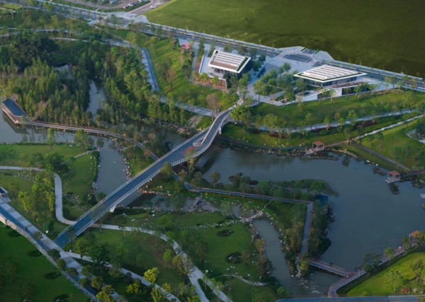 東莞中心公園（圖片來源：東莞中心公園微信公眾號）