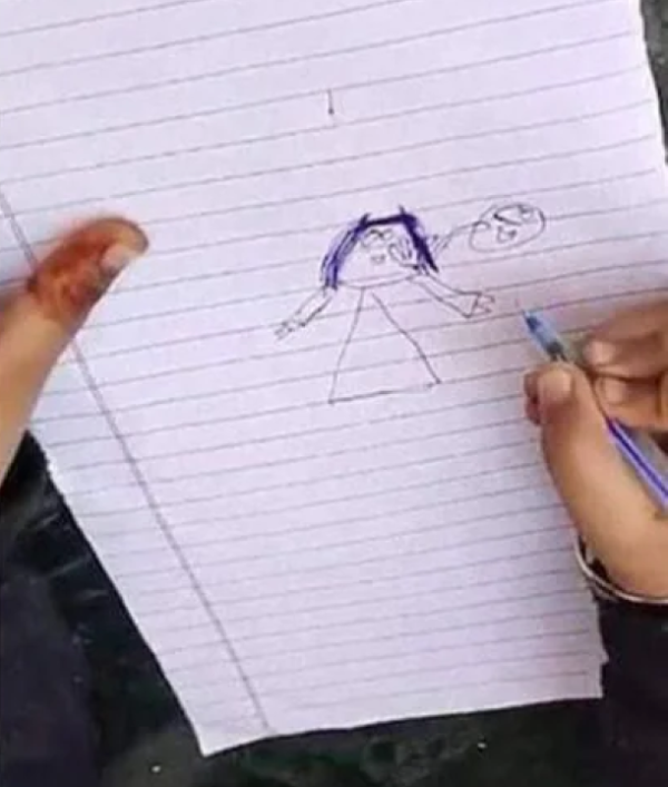 印度4歲女孩勇揭27歲母死亡真相 畫畫指證父親行兇經過 曾警告別傷害媽媽 