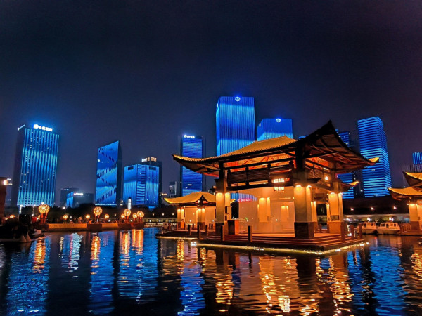 千燈湖公園（圖片來源：佛山發布微信公眾號）