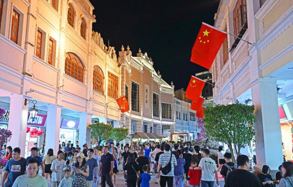 孫文西路步行街(圖片來源:文旅中山微信公眾號) 孫文西路步行街(圖片來源:文旅中山微信公眾號)