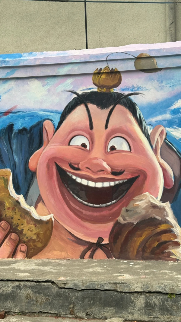 內地多處湧現哪吒2塗鴉牆 深圳一塗鴉牆現人山人海！ 