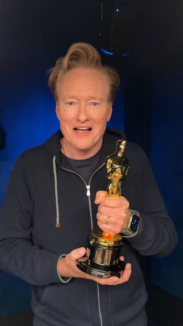 奧斯卡2025頒獎禮主持人Conan O'Brien（圖片來源：IG@teamcoco）