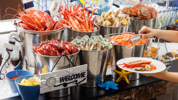 尖沙咀Marco Polo馬哥孛羅酒店自助餐買一送一 最平$245！任食波士頓龍蝦／鱈場蟹腳／焗帶子