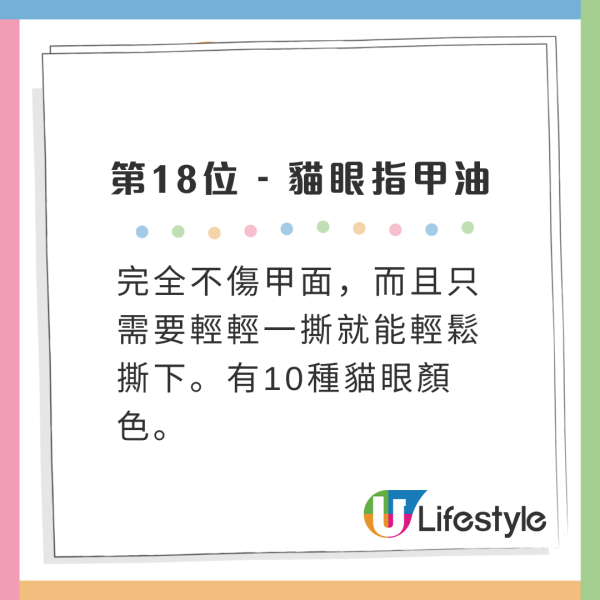 日本3COINS 20大熱銷商品排行榜！起買行李袋神器/貓眼指甲油！冠軍極有創意！ 