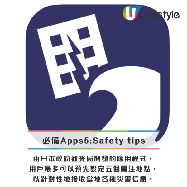 日本地震 App|05.「Safety tips」 日本地震 App|05.「Safety tips」