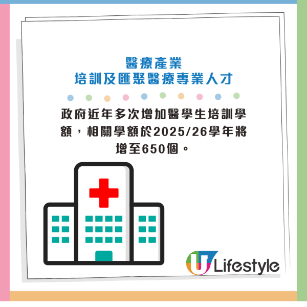 財政預算案2025｜醫學生培訓學額增至650個！邀請大學提交建設第三所醫學院建議書