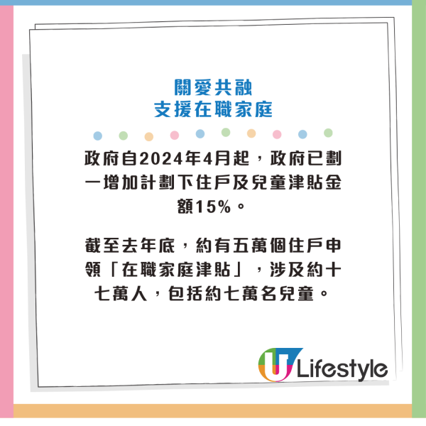 財政預算案2025｜15大派糖及支援措施一覽！調整公共交通費用補貼門檻！推強積金全自由行／薪俸稅寬減！