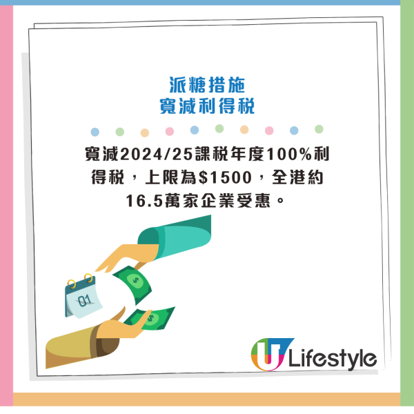 財政預算案2025｜15大派糖及支援措施一覽！調整公共交通費用補貼門檻！推強積金全自由行／薪俸稅寬減！