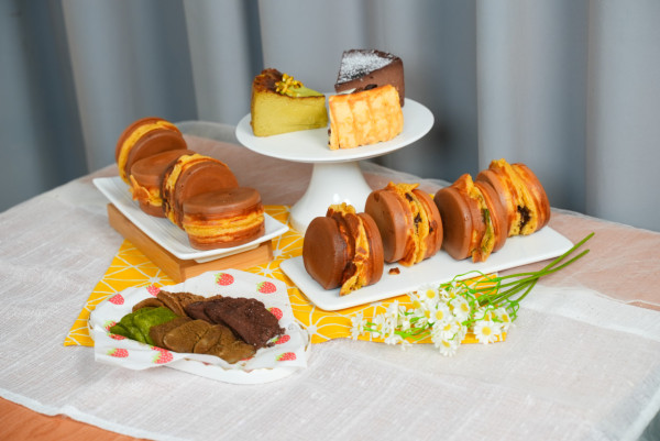 人氣甜品店推爆餡巴斯克麻糬車輪餅！開心果/港式奶醬多/手工芋泥車輪餅