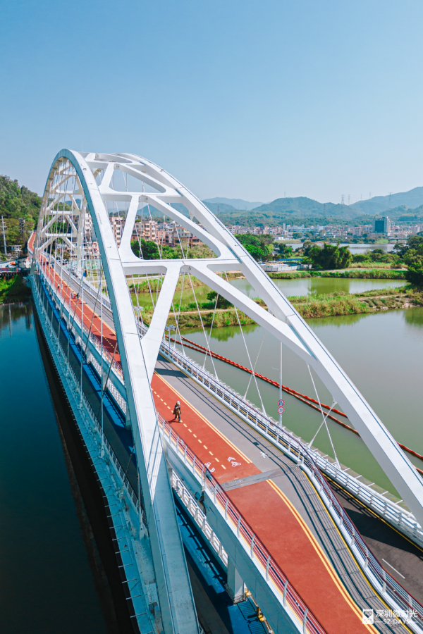 深圳新開水庫綠道 必去打卡白橋 前身羅湖最大社區公園 