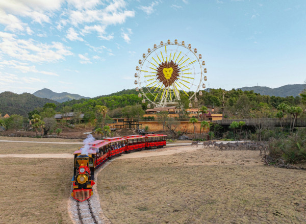 長隆森林王國焦點體驗｜蒸汽火車穿越大非洲