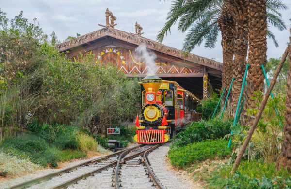 長隆森林王國焦點體驗｜蒸汽火車穿越大非洲