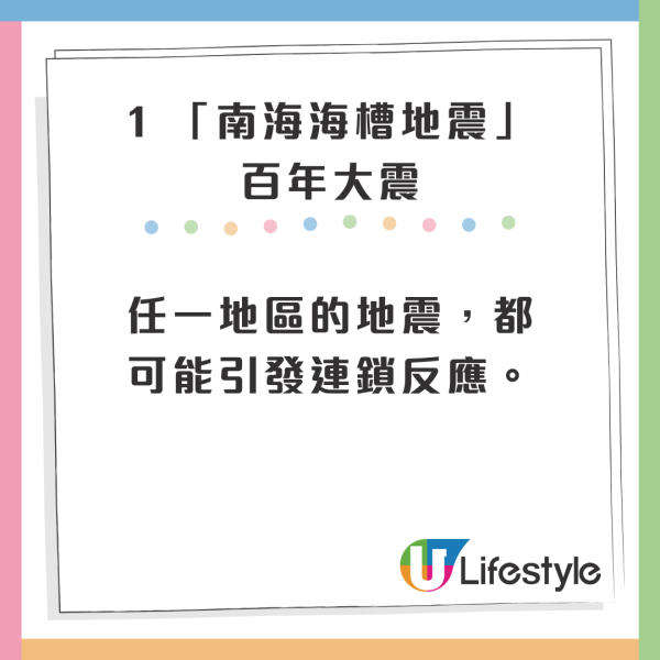 京都大學教授警告: 小心日本3大天災 東京將成重災區? 推測南海海槽地震「呢個」時間發生 